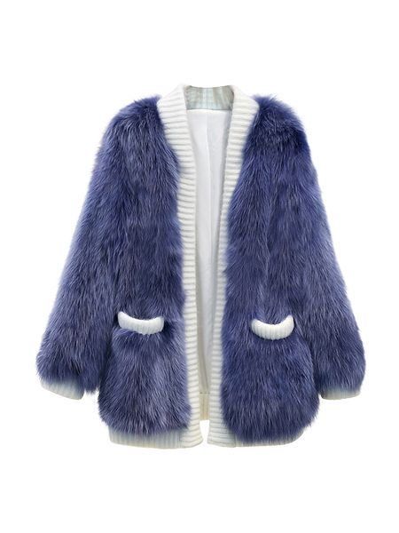 women's fur faux arrival women winter real fur coat fashion knit korea style long sleeve large size russian 221006, Black
women's fur faux arrival women winter real fur coat fashion knit korea style long sleeve large size russian 221006, Black