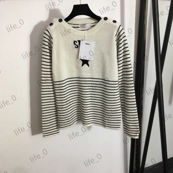 womens sweater designer cardigan front pentagram logo printed shoulder buttons decorated stripes knitwear cardigans fashion women sweaters, White;black
womens sweater designer cardigan front pentagram logo printed shoulder buttons decorated stripes knitwear cardigans fashion women sweaters, White;black