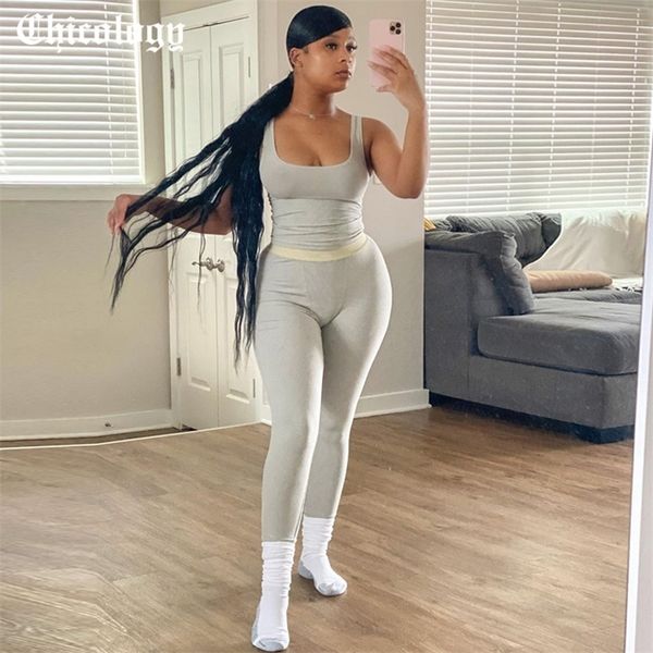 women's two piece pants chicology sleeveless summer stretchy women clothes crop tank solid color knitted ribtted 2 two pieces sets 2210, White
women's two piece pants chicology sleeveless summer stretchy women clothes crop tank solid color knitted ribtted 2 two pieces sets 2210, White