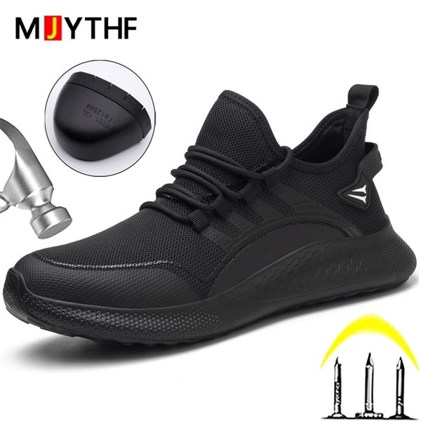 boots fashion safety shoes men antismashing steel toe cap puncture proof indestructible light breathable sneaker work shoes quality 221007, Black
boots fashion safety shoes men antismashing steel toe cap puncture proof indestructible light breathable sneaker work shoes quality 221007, Black