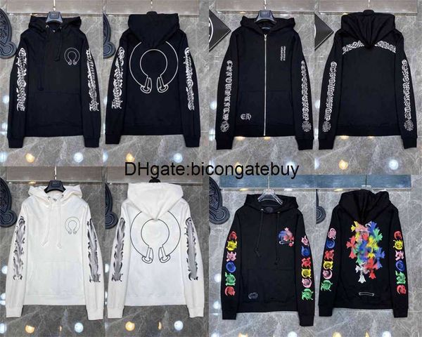 men's fleece 3a classic mens zipper ch hoodies designer horseshoe sanskrit cross print pullover heart hooded sweatshirts sweater luxury, Black
men's fleece 3a classic mens zipper ch hoodies designer horseshoe sanskrit cross print pullover heart hooded sweatshirts sweater luxury, Black