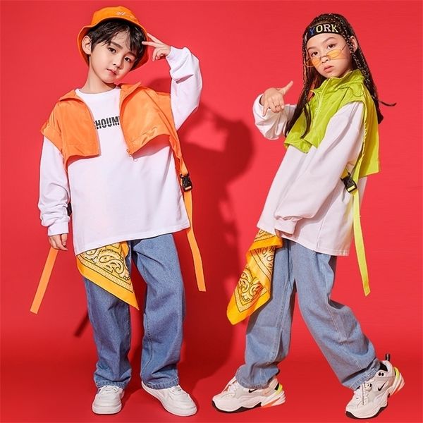 dancewear kids hip hop clothing sweatshirt streetwear jeans pant jacket vest for girls boys dance costume stage wear clothes outfits 221007, Blue
dancewear kids hip hop clothing sweatshirt streetwear jeans pant jacket vest for girls boys dance costume stage wear clothes outfits 221007, Blue