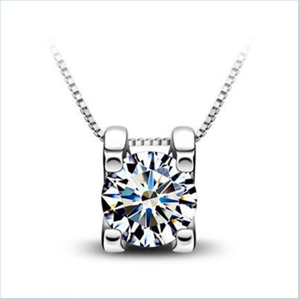 pendant necklaces fine 30% 925 sterling sier woman zirconia crystal 0.8x0.8cm pendant water necklace wedding jewelry drop delivery 20 dhv4m, Silver
pendant necklaces fine 30% 925 sterling sier woman zirconia crystal 0.8x0.8cm pendant water necklace wedding jewelry drop delivery 20 dhv4m, Silver