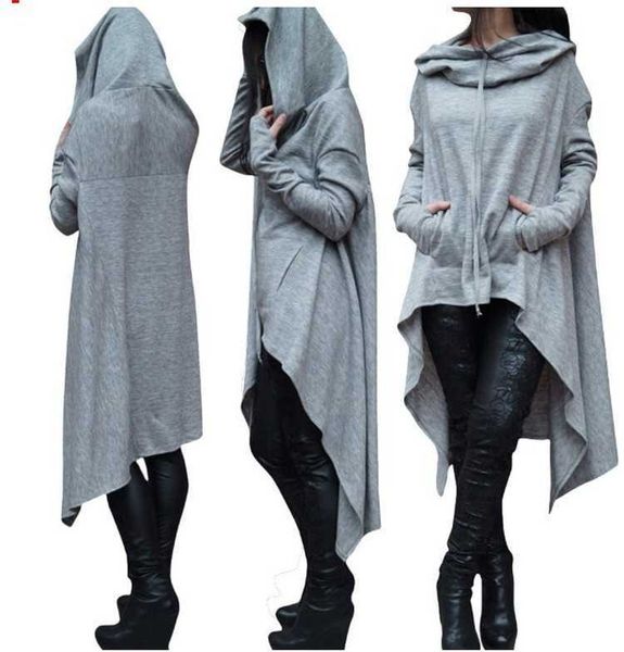 womens hoodies ebaihui autumn european and american solid color ladies sweatshirts street hooded pullover long trench coat mt025, Black
womens hoodies ebaihui autumn european and american solid color ladies sweatshirts street hooded pullover long trench coat mt025, Black