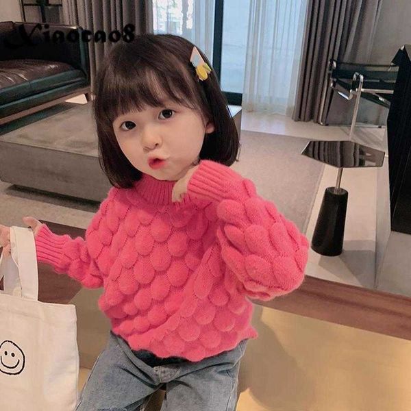 pullover 2-9years girls sweater autumn winter kids kintted thick pullover fashion toddler girl winter fall clothes bbottoming shirt l221007, Blue
pullover 2-9years girls sweater autumn winter kids kintted thick pullover fashion toddler girl winter fall clothes bbottoming shirt l221007, Blue