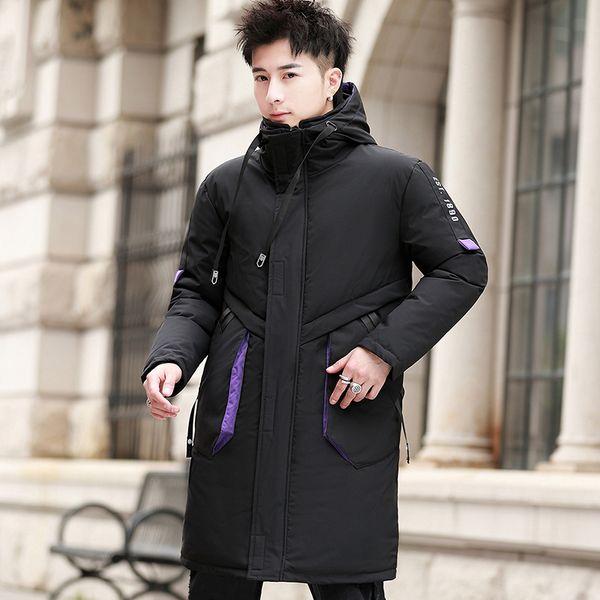 men's down parkas plus size winter long jacket men letter printing winter coats fashion hoodied warm thicken cotton parka men outwear 2, Black
men's down parkas plus size winter long jacket men letter printing winter coats fashion hoodied warm thicken cotton parka men outwear 2, Black