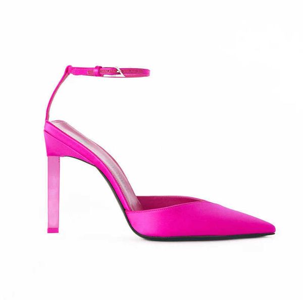 dress shoes banquet shoe designer sandals rose red satin pointed toe women 's thin high heel bare belt .5 personalized metal paint he, Black
dress shoes banquet shoe designer sandals rose red satin pointed toe women 's thin high heel bare belt .5 personalized metal paint he, Black