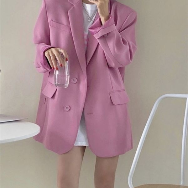 women's suits blazers herstory women casual pure color spring blazer notched collar long sleeve loose jacket fashiontide autumn traf 22, White;black
women's suits blazers herstory women casual pure color spring blazer notched collar long sleeve loose jacket fashiontide autumn traf 22, White;black