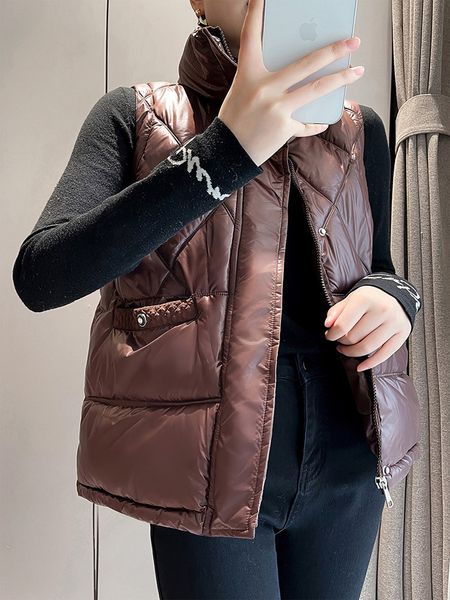 women's vests autumn winter women waistcoat vest sleeveless stand collar warm padded vest waistcoat fashion styled vest for female 2210, Black;white
women's vests autumn winter women waistcoat vest sleeveless stand collar warm padded vest waistcoat fashion styled vest for female 2210, Black;white