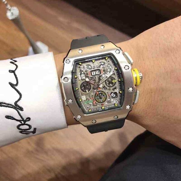 luxury watch richa milles mechanical watch watches designer rm11-03 fully movement sapphire mirror rubber watchband lp3sqq, Slivery;black
luxury watch richa milles mechanical watch watches designer rm11-03 fully movement sapphire mirror rubber watchband lp3sqq, Slivery;black