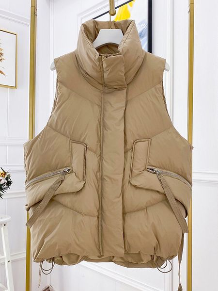 women's vests janveny windproof warm waistcoat 90 white duck down jacket women loose short vest female gilet thick sleeveless parkas 22, Black;white
women's vests janveny windproof warm waistcoat 90 white duck down jacket women loose short vest female gilet thick sleeveless parkas 22, Black;white