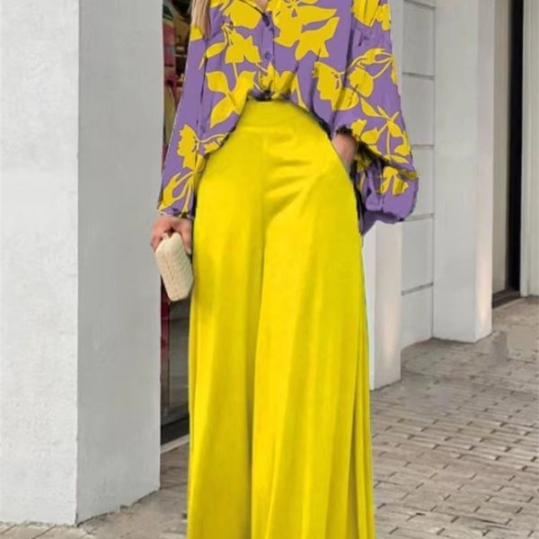 women's two piece pants commute women office sets lapel button lantern sleeve shirt pockets straight pant suits spring summer fashion p, White
women's two piece pants commute women office sets lapel button lantern sleeve shirt pockets straight pant suits spring summer fashion p, White