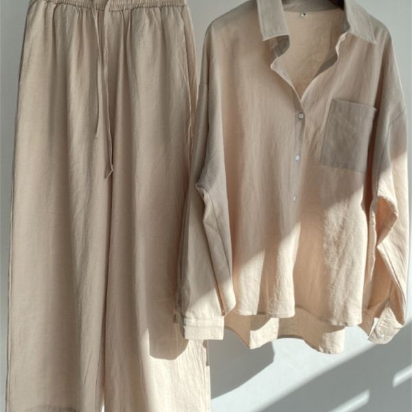 women's two piece pants two piece sets womens outifits oversize 100%cotton shirt women's suit set of two fashion pieces for women, White
women's two piece pants two piece sets womens outifits oversize 100%cotton shirt women's suit set of two fashion pieces for women, White