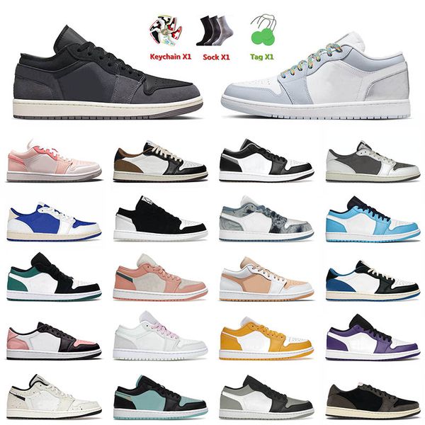 1 1s low men basketball shoes smoke grey craft inside out black beaded reverse mocha fragment x ts cactus jack stage haze jumpman athletic s, White;red
1 1s low men basketball shoes smoke grey craft inside out black beaded reverse mocha fragment x ts cactus jack stage haze jumpman athletic s, White;red