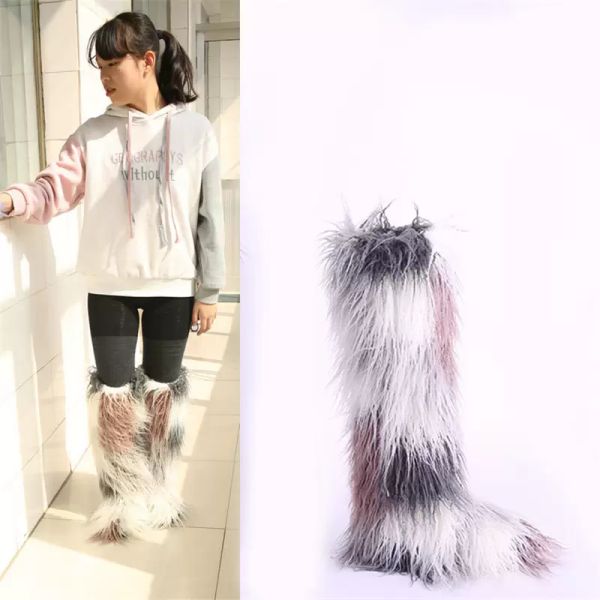 winter high boots woman faux fox fur snow boots women warm shoes female ankle boots fashion furry big size fluffy plush7221948, Black
winter high boots woman faux fox fur snow boots women warm shoes female ankle boots fashion furry big size fluffy plush7221948, Black