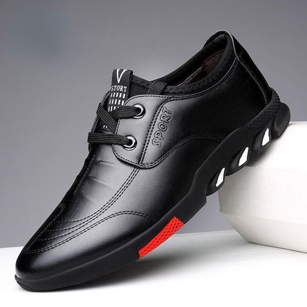 dress shoes casual men leather spring autumn walking breahtable sneakers man luxury brand formal footwear lace up zapatos de hombre 221007, Black
dress shoes casual men leather spring autumn walking breahtable sneakers man luxury brand formal footwear lace up zapatos de hombre 221007, Black
