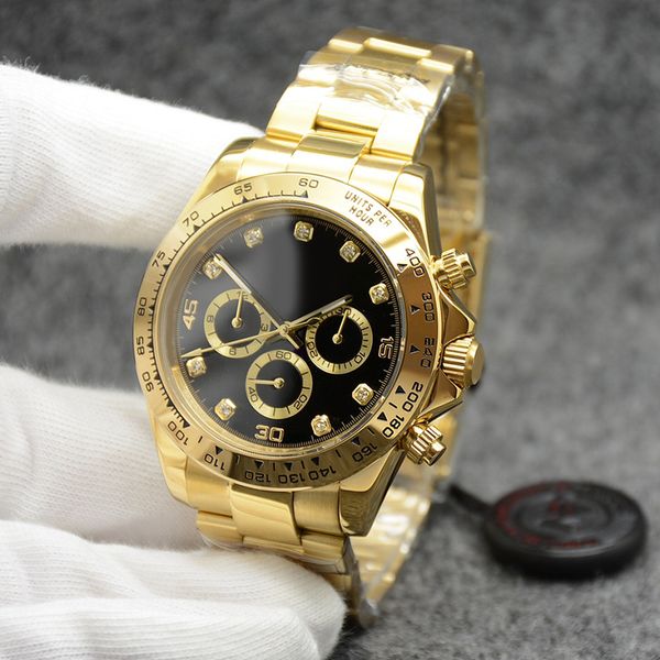 

Luxury designer mens watch automatic wristwatch 40mm stainless steel 904L watch band sapphire mirror with calendar waterproof Montre De Luxe Luminous watches, 10