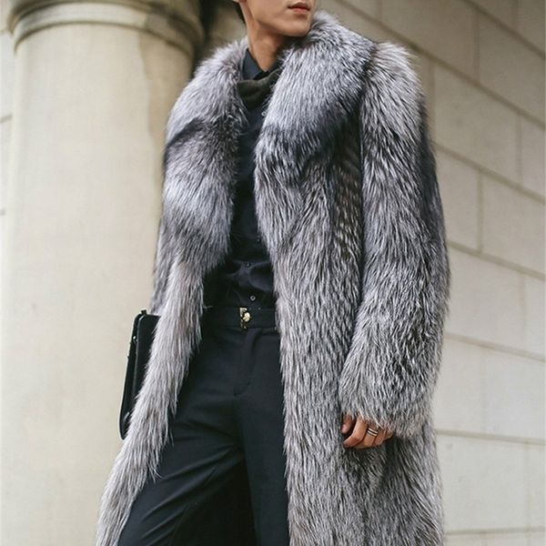 mens fur faux pfhq loose trendy imitation mink hair coat fashion long big size male clothes 21q4429 2201006, Black
mens fur faux pfhq loose trendy imitation mink hair coat fashion long big size male clothes 21q4429 2201006, Black