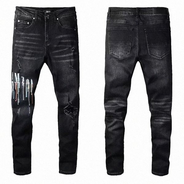 2022 new mens jeans jeans fashion straight slim ripped jean elastic casual motorcycle biker stretch denim trouser classic pants c07i#, Blue
2022 new mens jeans jeans fashion straight slim ripped jean elastic casual motorcycle biker stretch denim trouser classic pants c07i#, Blue