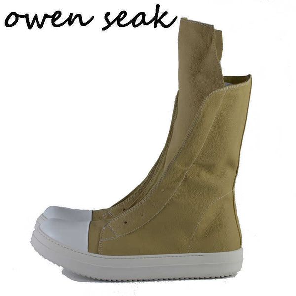owen seak men shoes high-boots luxury trainers casual lace-up zip male winter flats big size sneakesrs, Black
owen seak men shoes high-boots luxury trainers casual lace-up zip male winter flats big size sneakesrs, Black