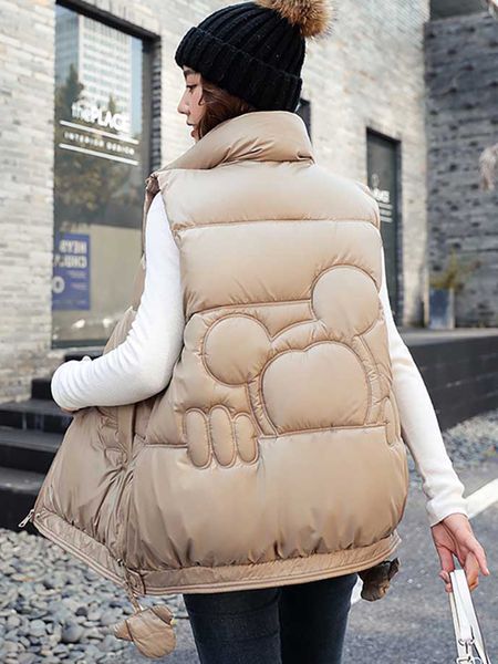 women's vests designer women's waistcoat cute casual sleeveless solid jacket fashion simple winter female vest 221007, Black;white
women's vests designer women's waistcoat cute casual sleeveless solid jacket fashion simple winter female vest 221007, Black;white