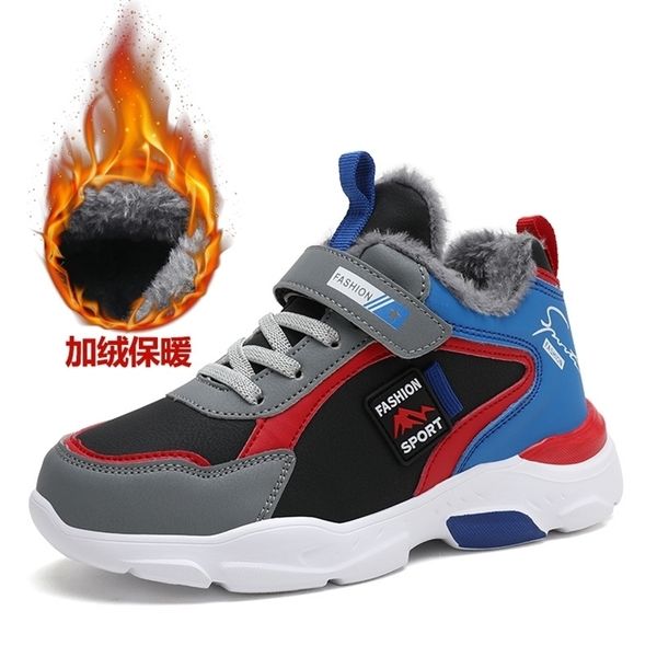 boots boys winter kids snow sport children shoes for sneakers fashion leather child size 28-39 221007, Black;grey
boots boys winter kids snow sport children shoes for sneakers fashion leather child size 28-39 221007, Black;grey