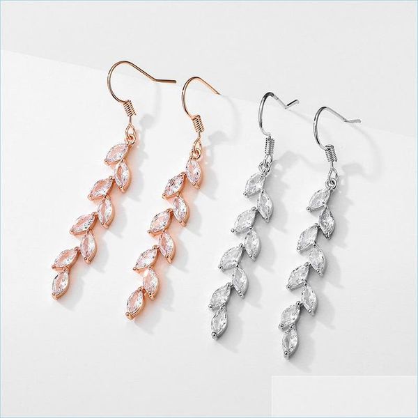 dangle chandelier fashion cubic zirconia crystal long leaf dangle earrings for elegant women bridal wedding jewelry accessories 162 dh1sh, Silver
dangle chandelier fashion cubic zirconia crystal long leaf dangle earrings for elegant women bridal wedding jewelry accessories 162 dh1sh, Silver