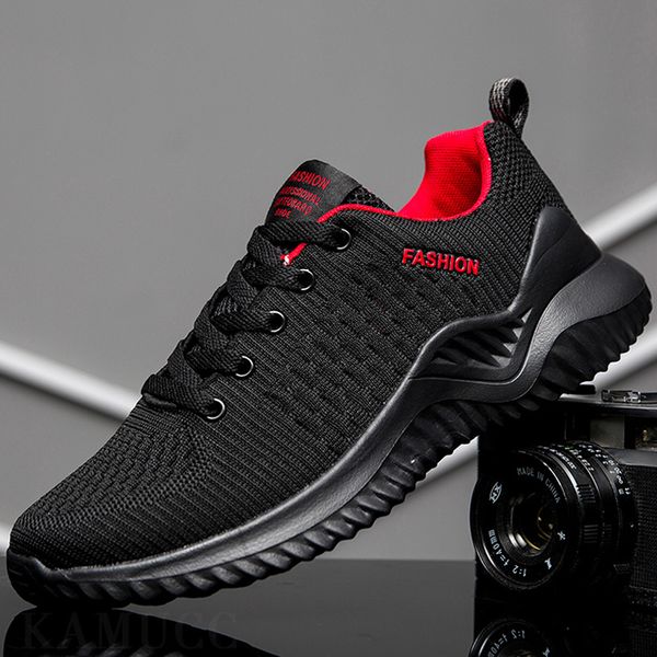 dress shoes men mesh breathable casual sneakers lace up light outdoor walking tenis zapatillas hombre plus 47 221007, Black
dress shoes men mesh breathable casual sneakers lace up light outdoor walking tenis zapatillas hombre plus 47 221007, Black