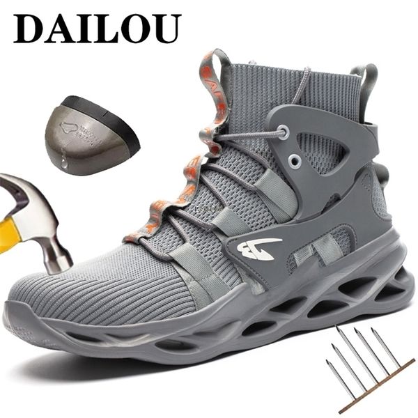 boots 2022 work safety winter shoes indestructible men sneakers steel toe 221007, Black
boots 2022 work safety winter shoes indestructible men sneakers steel toe 221007, Black