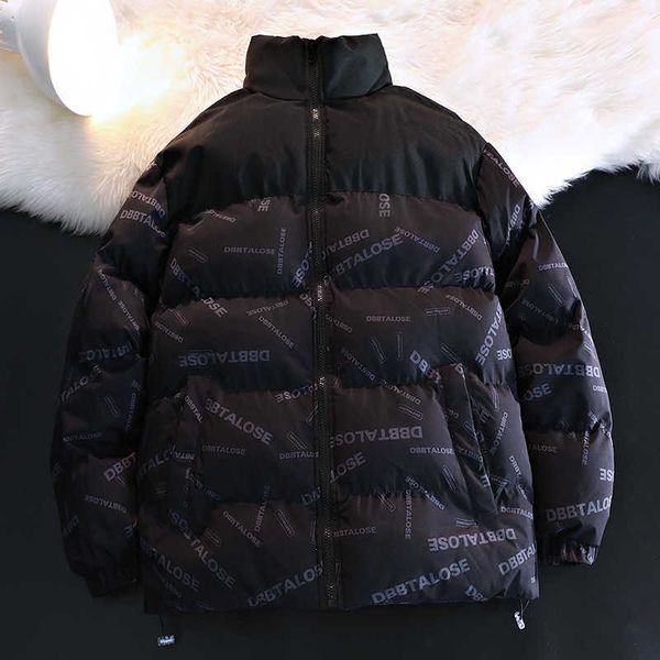 men's down parkas 2022 men's puffer jacket streetwear stand collar windproof quilted padded parka men fashion contrast winter jack, Black
men's down parkas 2022 men's puffer jacket streetwear stand collar windproof quilted padded parka men fashion contrast winter jack, Black