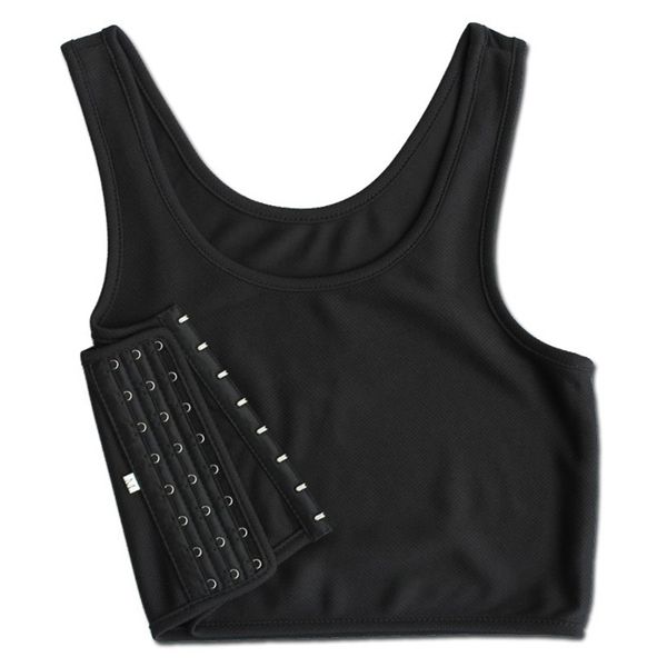 womens shapers s5xl flat breast binder les corset tomboy lesbian underwear women seamless summer short vest plus size tank shaper bustier 22, Black;white
womens shapers s5xl flat breast binder les corset tomboy lesbian underwear women seamless summer short vest plus size tank shaper bustier 22, Black;white