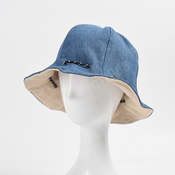 fashion denim bucket hat women men string thread fishman caps cowboy mens casual outdoor beach sunshade hats, Blue;gray
fashion denim bucket hat women men string thread fishman caps cowboy mens casual outdoor beach sunshade hats, Blue;gray