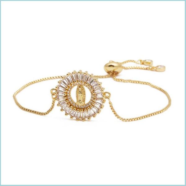 charm bracelets classic design gold color blessed virgin mary charm bracelets for women girl zirconia bracelet religious jewelry 3613 dhm8e, Golden;silver
charm bracelets classic design gold color blessed virgin mary charm bracelets for women girl zirconia bracelet religious jewelry 3613 dhm8e, Golden;silver