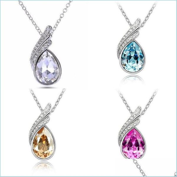pendant necklaces angel wing drop necklace austria crystal rhinestone with platinum plated delivery 2021 jewelry necklaces pendants yy dh2p9, Silver
pendant necklaces angel wing drop necklace austria crystal rhinestone with platinum plated delivery 2021 jewelry necklaces pendants yy dh2p9, Silver