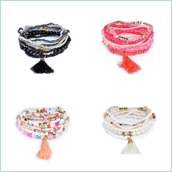 beaded strands retro bohemia beads bracelet mti storey beach women jewelry chain crystal tassel charm bracelets gift 6 86lg g2b drop dhhrc, Black
beaded strands retro bohemia beads bracelet mti storey beach women jewelry chain crystal tassel charm bracelets gift 6 86lg g2b drop dhhrc, Black