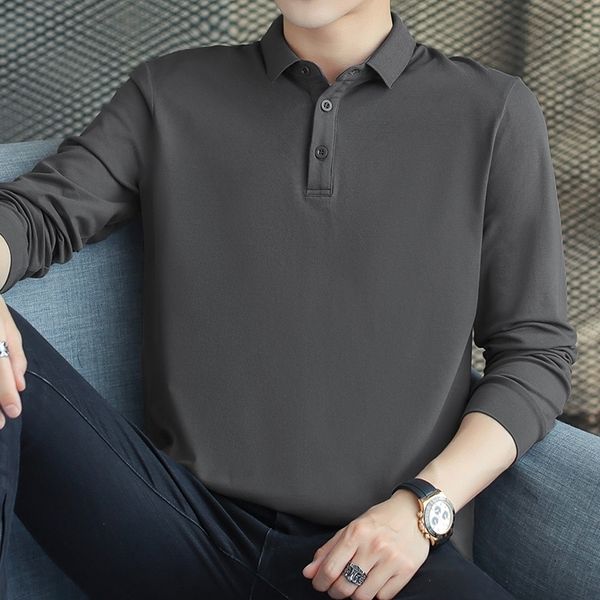 men's polos personalized customize men polo shirt long sleeve advertising shirt a1294 white grey black navy blue polyester spandex 2210, White;black
men's polos personalized customize men polo shirt long sleeve advertising shirt a1294 white grey black navy blue polyester spandex 2210, White;black