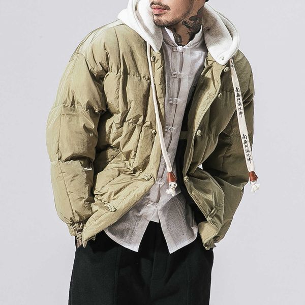 men's down parkas winter warm men jacket coat casual hooded collar puffer thick hat white parka male winter jacket with hood t221006, Black
men's down parkas winter warm men jacket coat casual hooded collar puffer thick hat white parka male winter jacket with hood t221006, Black