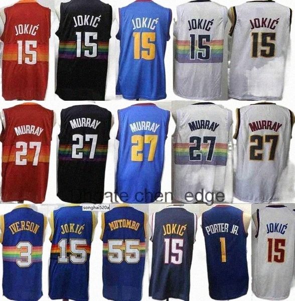 college basketball wears men nikola jokics 15 jamal murray jersey 27 1 michael porter jr. allen iverson 3 dikembe mutombo 55 e0ek#, Black
college basketball wears men nikola jokics 15 jamal murray jersey 27 1 michael porter jr. allen iverson 3 dikembe mutombo 55 e0ek#, Black