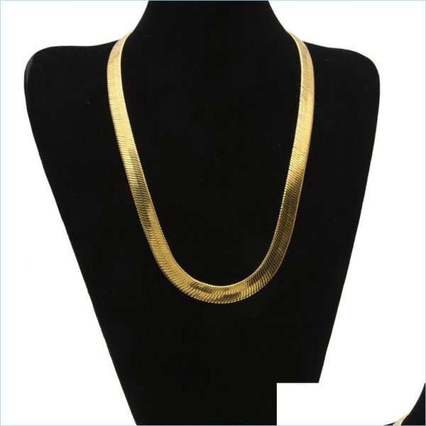 chains 10mm wide snake bone chain yellow gold filled men statement herringbone necklace 60cm 2072 q2 drop delivery 2021 jewelry neckl dhz0t, Silver
chains 10mm wide snake bone chain yellow gold filled men statement herringbone necklace 60cm 2072 q2 drop delivery 2021 jewelry neckl dhz0t, Silver