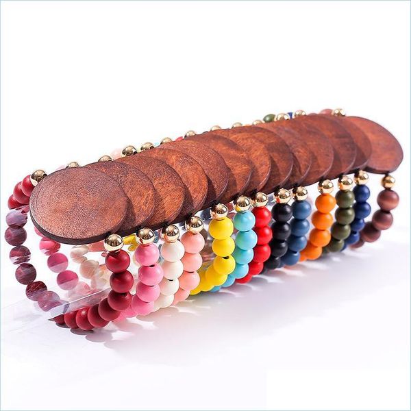 beaded strands wood string strands beaded europe and america fashion bracelet manual wooden plate love bracelets luxury designer ela dhanh, Black
beaded strands wood string strands beaded europe and america fashion bracelet manual wooden plate love bracelets luxury designer ela dhanh, Black