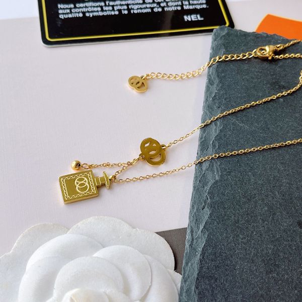 women pendant necklace designer jewelry stainless steel gold plated chain jewellery wedding necklaces valentine's day gift, Silver
women pendant necklace designer jewelry stainless steel gold plated chain jewellery wedding necklaces valentine's day gift, Silver