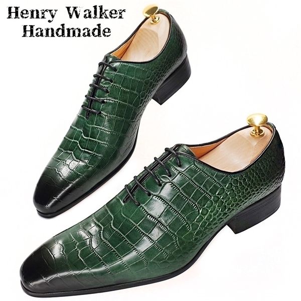 dress shoes luxury men oxford shoes green black print lace up casual dress office wedding party genuine leather man shoe 221006
dress shoes luxury men oxford shoes green black print lace up casual dress office wedding party genuine leather man shoe 221006