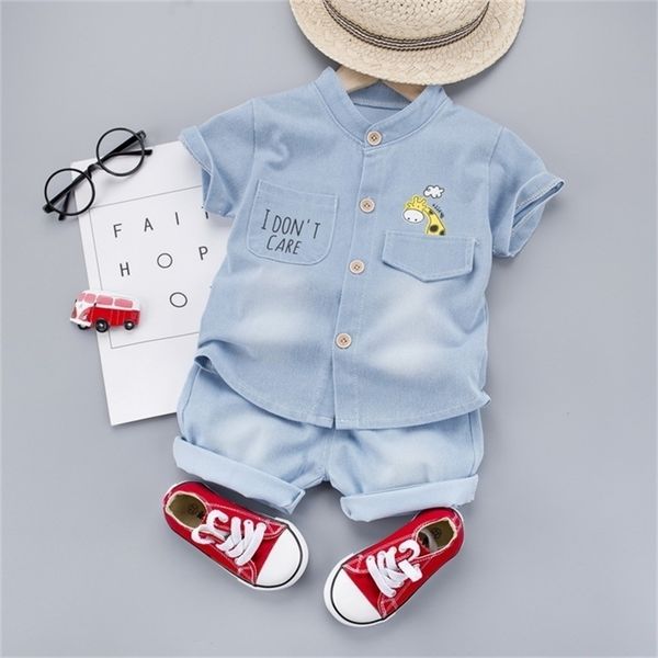 clothing sets summer baby boys clothing set infant clothes cartoon giraffe t-shirt denim shorts 2pcs toddler kids casual suit tracksuit 2210, White
clothing sets summer baby boys clothing set infant clothes cartoon giraffe t-shirt denim shorts 2pcs toddler kids casual suit tracksuit 2210, White