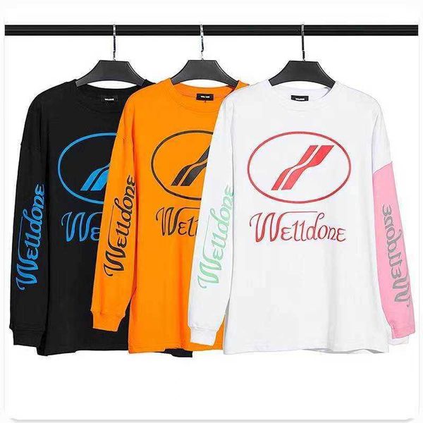 men's t-shirts 2022 new we11done t-shirts stitching color men women long sleeve t shirt oversize hip hop welldone tees t221007, White;black
men's t-shirts 2022 new we11done t-shirts stitching color men women long sleeve t shirt oversize hip hop welldone tees t221007, White;black
