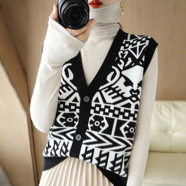 women's vests 3928 black green orange women's sweater vest knitted vest coat slim cardigan sleeveless knit vest waistcoat female o, Black;white
women's vests 3928 black green orange women's sweater vest knitted vest coat slim cardigan sleeveless knit vest waistcoat female o, Black;white