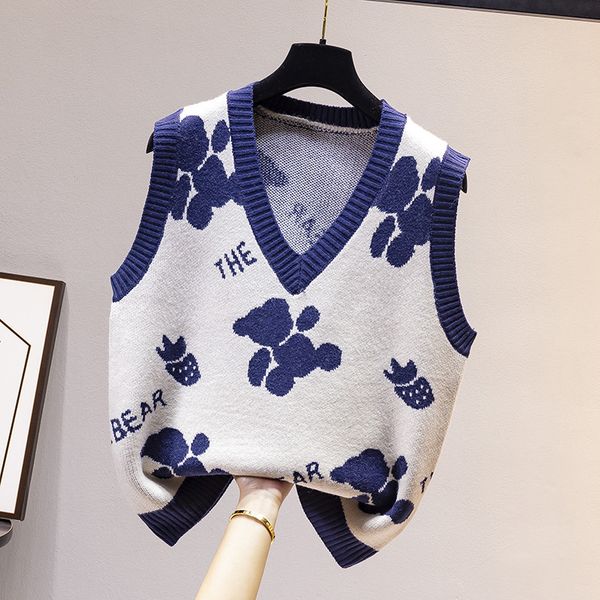 women's vests 3937 red blue short vest waistcoat vneck cartoon bear women's knitted vest korean style pullovers sleeveless vest ou, Black;white
women's vests 3937 red blue short vest waistcoat vneck cartoon bear women's knitted vest korean style pullovers sleeveless vest ou, Black;white