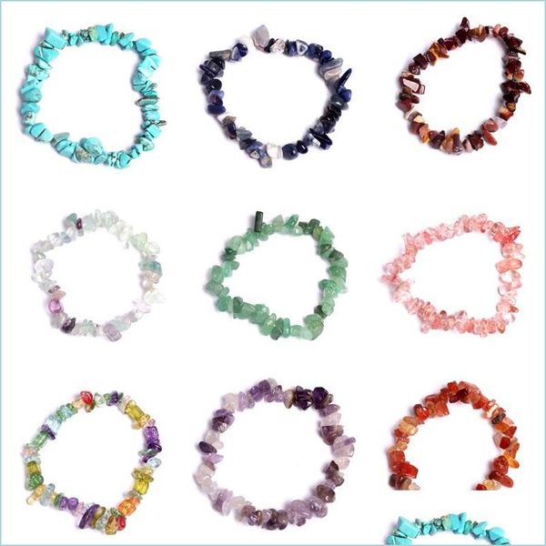 beaded strands natural healing crystal bracelet sodalite chip gemstone 18cm stretch stone bracelets mixed chakra 68 drop delivery 20 dhv7f, Black
beaded strands natural healing crystal bracelet sodalite chip gemstone 18cm stretch stone bracelets mixed chakra 68 drop delivery 20 dhv7f, Black