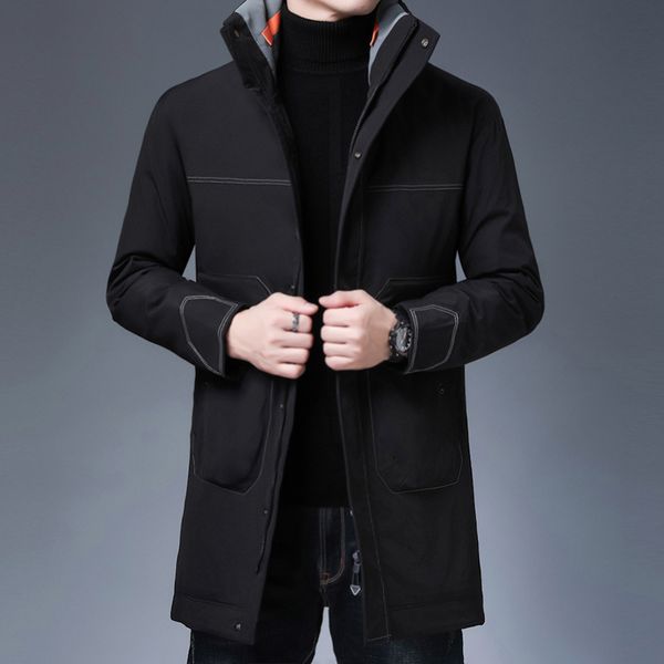 men's down parkas men's grade winter casual fashion down jacket arrivals men long parka heavy thick warm windbreaker jacket coats, Black
men's down parkas men's grade winter casual fashion down jacket arrivals men long parka heavy thick warm windbreaker jacket coats, Black