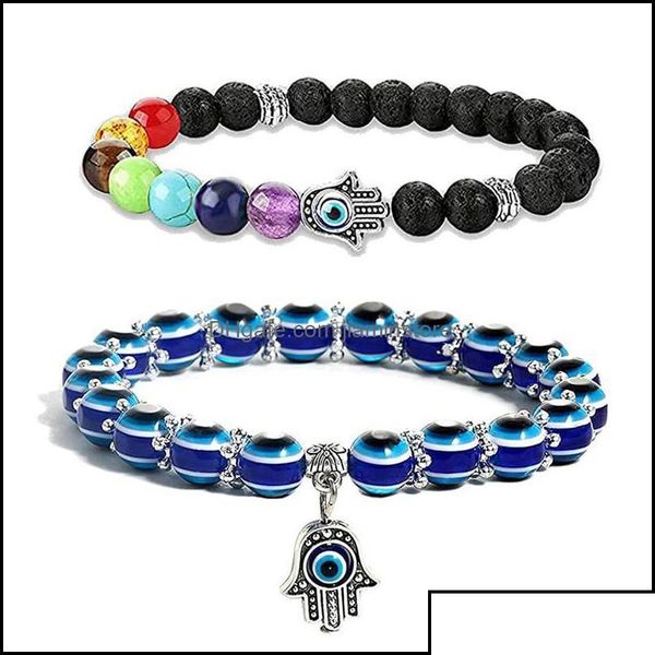 beaded strands beaded strands bracelets jewelry evil turkish eye hamsa bracelet 7 chakras gemstone lava stone fatima hand ch bdedome dh1ne, Black
beaded strands beaded strands bracelets jewelry evil turkish eye hamsa bracelet 7 chakras gemstone lava stone fatima hand ch bdedome dh1ne, Black