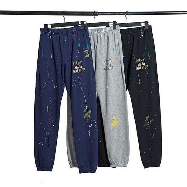 fashion galleryes casual pants dept color splash graffiti hand painting printing loose men's leggings, Black
fashion galleryes casual pants dept color splash graffiti hand painting printing loose men's leggings, Black